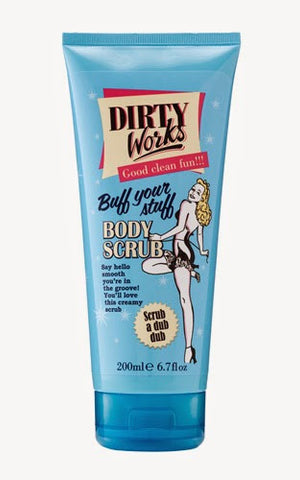 Dirty Works Body Scrub / Shower Gel / Body Exfoliant - Coconut. BUY 2 GET 1 FREE