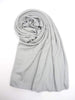 NZ Made Fashion Accessories Stylish Block Colour Woof Scarf - Silver