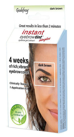 Godefroy Instant Eyebrow Tint - lasts 6 Weeks – Dark Brown