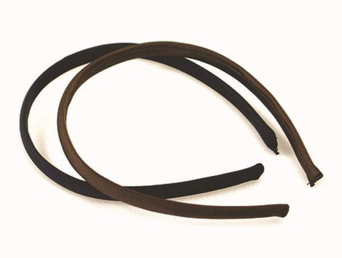 QVS Bend It Brown Bobby Pins / hair clips in case (80)