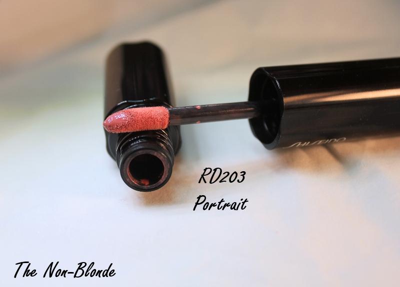 Shiseido Makeup Shiseido Lacquer Rouge RD203 Portrait Long lasting Moisturising Lipstick and Stain