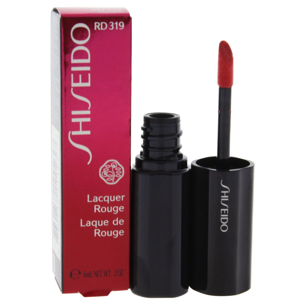 Shiseido Makeup Shiseido Lacquer Rouge RD319 Pomodoro Long lasting Moisturising Lipstick and Stain