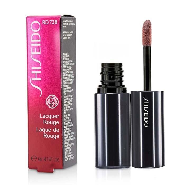 Shiseido Makeup Shiseido Lacquer Rouge RD728 Viola Long lasting Moisturising Lipstick and Stain