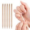 Artpro Nail Manicure Orange Wood Stick Double End Nail Cuticle Stick