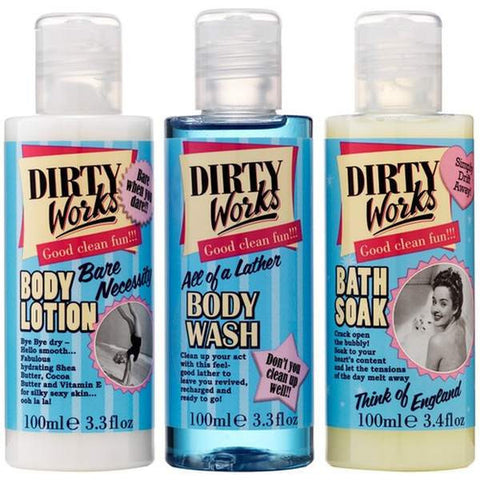 Dirty Works Body Scrub / Shower Gel / Exfoliant BUY 2 GET 1 FREE