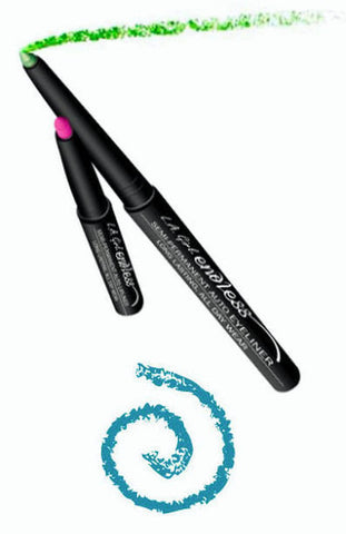LA Girl - Endless Auto Eyeliner Pencil - Electric Green FREE GIFT DEAL !