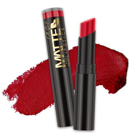 LA Girl - Matte Flat Velvet Lipstick - Hot Stuff