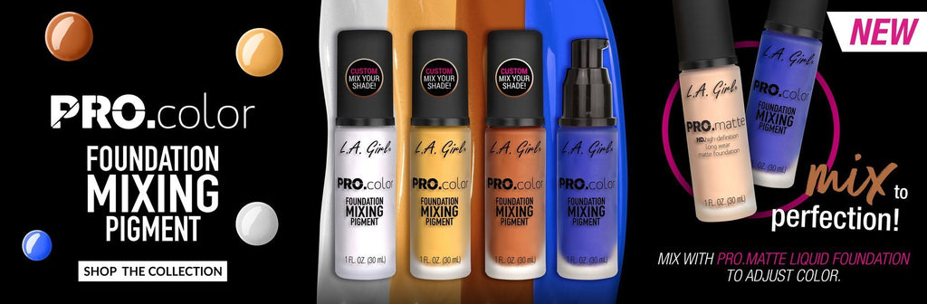 La Girl Makeup LA Girl Pro Matte Colour Foundation - white mixing pigment
