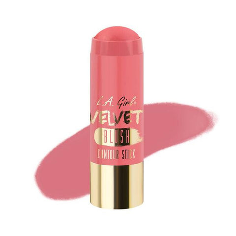 LA Girl - Velvet Contour Stick - Blush - Pompom