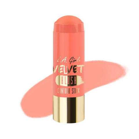 LA Girl - Velvet Contour Stick - Blush - Plush