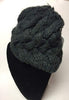 NZ Made Fashion Accessories Plaited Knit Soft Wool Beanie (One Size) - Charcoal Grey