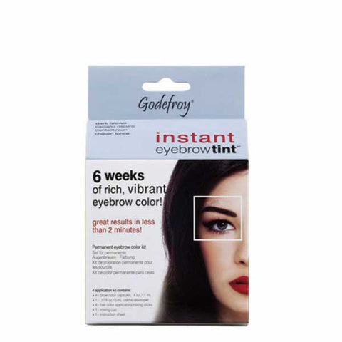 Godefroy Instant Eyebrow Tint – lasts 6 Weeks  - Medium Brown