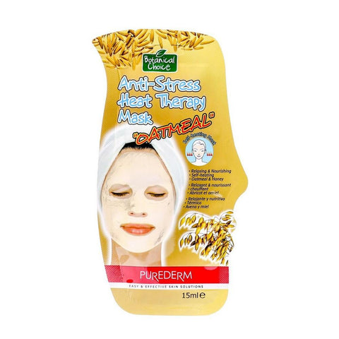 Purederm Anti-Stress Heat Therapy Face Mask - Apricot & Avocado