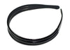 QVS Hair Accessories Headband Black - 2cm