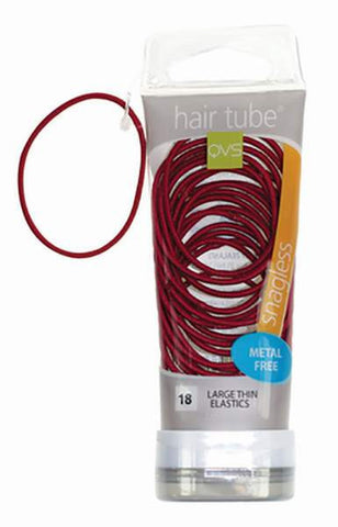 Red - Snag Free Hair Elastics (30)
