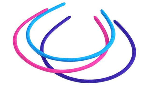 QVS Baby elastic stylish headband pink and purple. BUY 2 GET 1 FREE DEAL