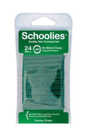 Green - Snag Free Hair Elastics (30)