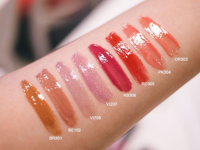 Shiseido Makeup Shiseido Lacquer Gloss OR303 (in the flesh) / Shiseido Gloss Lipstick