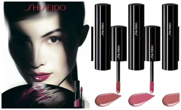 Shiseido Makeup Shiseido Lacquer Rouge PK425 Bon Bon Long lasting Moisturising Lipstick and Stain