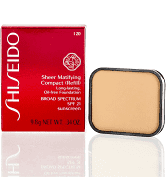 Shiseido Makeup Shiseido Sheer Matifying Compact Refill O20 light natural ochre