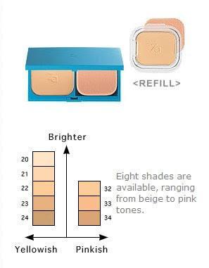 Shiseido Makeup SUBSTITUTE FOR Moisture Mist Sienna Beauty Cake (option 2 use wet sponge)