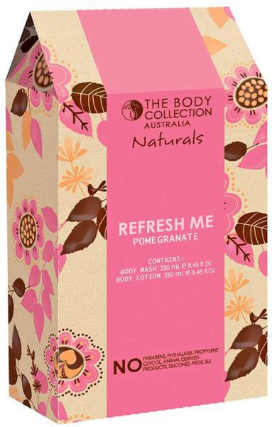 The Body Collection Gift Sets The Body Collection Refresh Me - Pomegranate