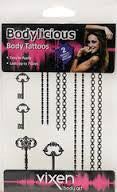 Body Tattoo Stick On (Dragon) - Small BUY 2 GET 1 FREE DEAL